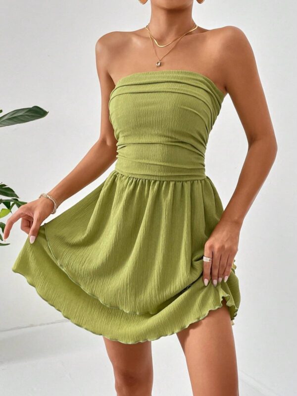 Ruched Tube Dress