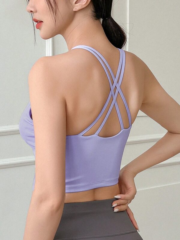 Cross-Back Sports Bra