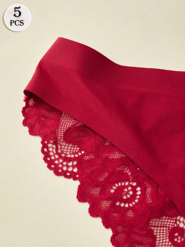5PC/S Lace Underwear