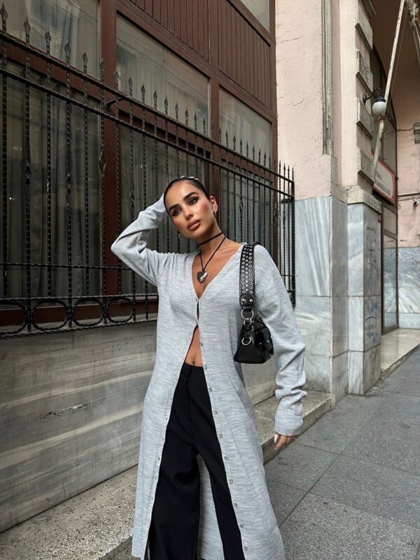 Tall Button Up V-Neck Cardigan