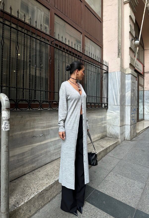 Tall Button Up V-Neck Cardigan