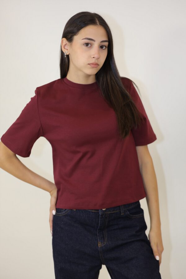 Shoulder Padded Tshirt