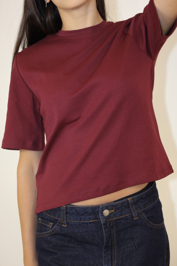 Shoulder Padded Tshirt