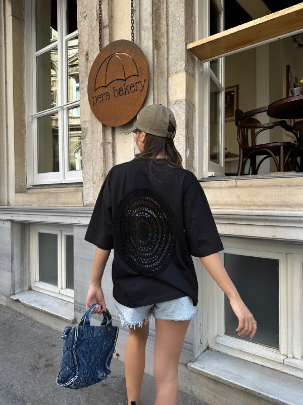 Oversized Back Detailed Shirt
