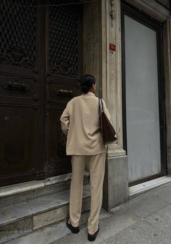 Oversized Shirt And Trouser Set