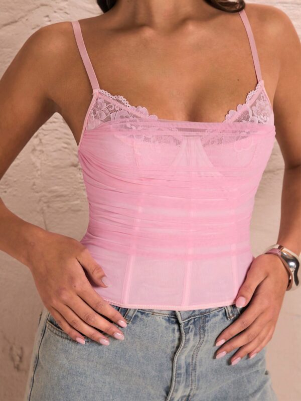 Solid Blush Camisole Top