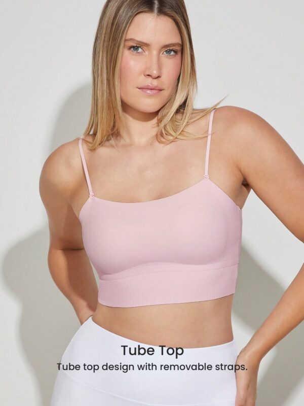 Wireless Seamless Built-In Bra Top
