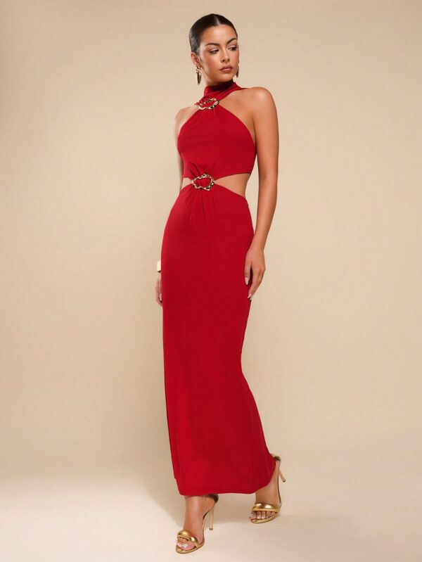 Cutout Sleeveless Dress