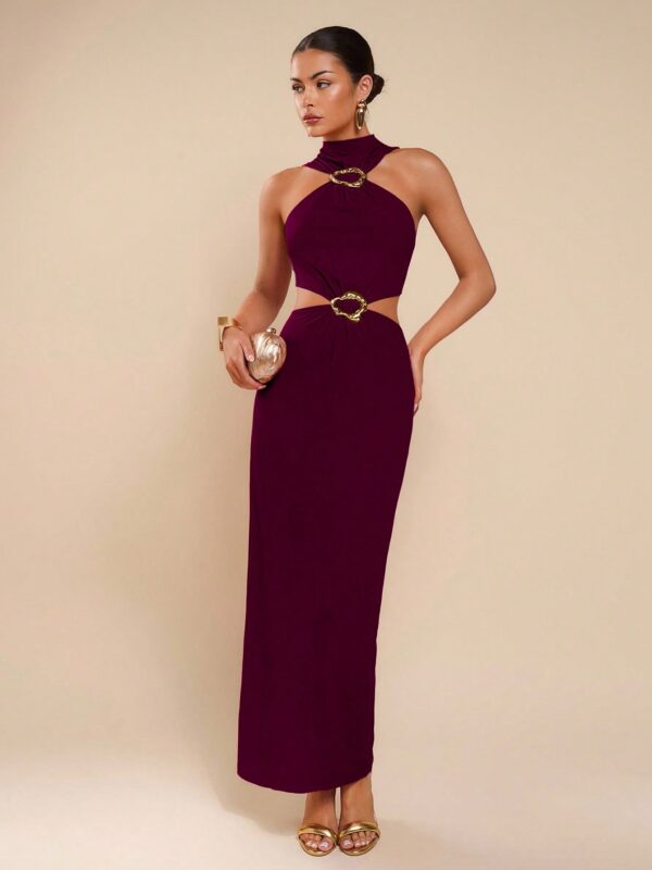 Cutout Sleeveless Dress