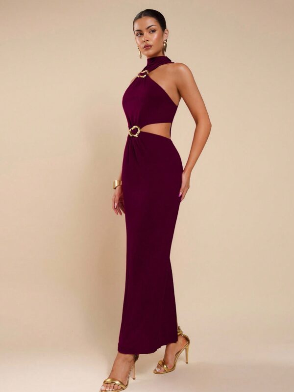 Cutout Sleeveless Dress