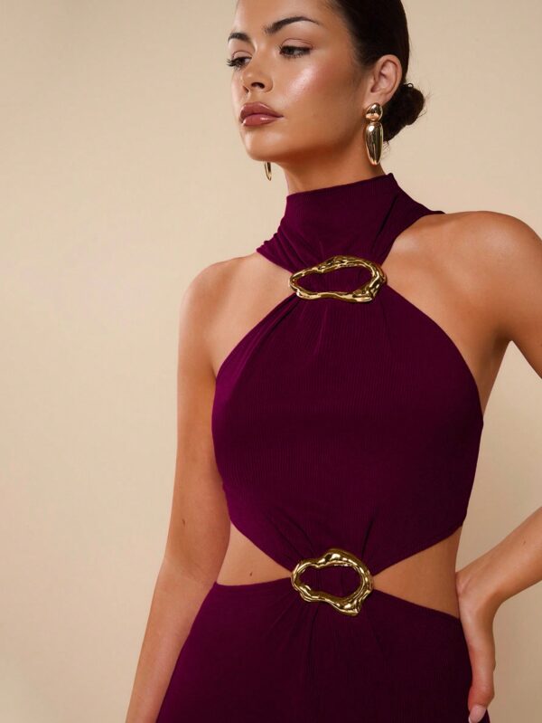 Cutout Sleeveless Dress