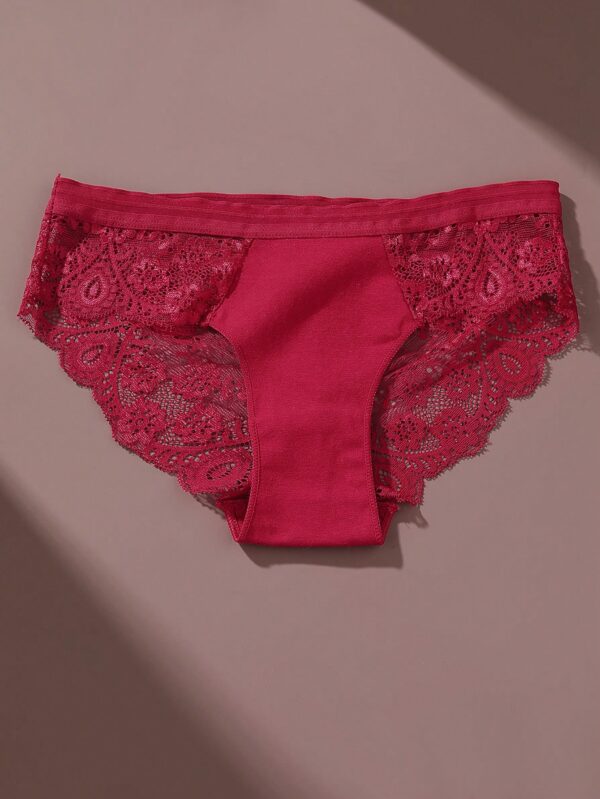 4pcs/Set Lace Comfortable Briefs