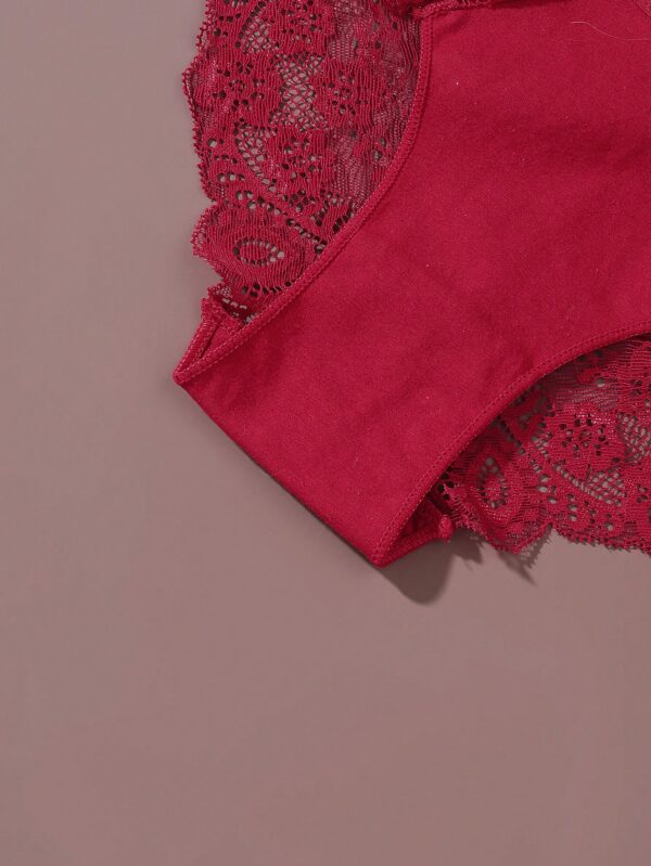 4pcs/Set Lace Comfortable Briefs