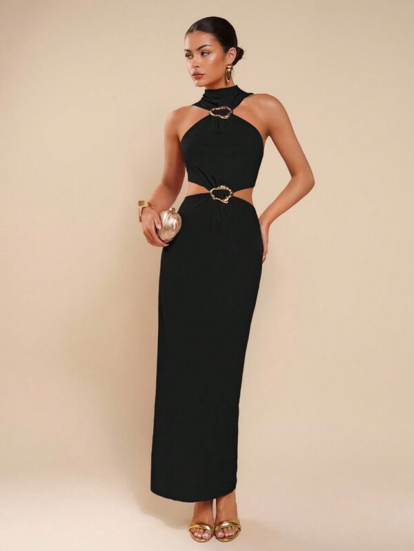 Cutout Sleeveless Dress