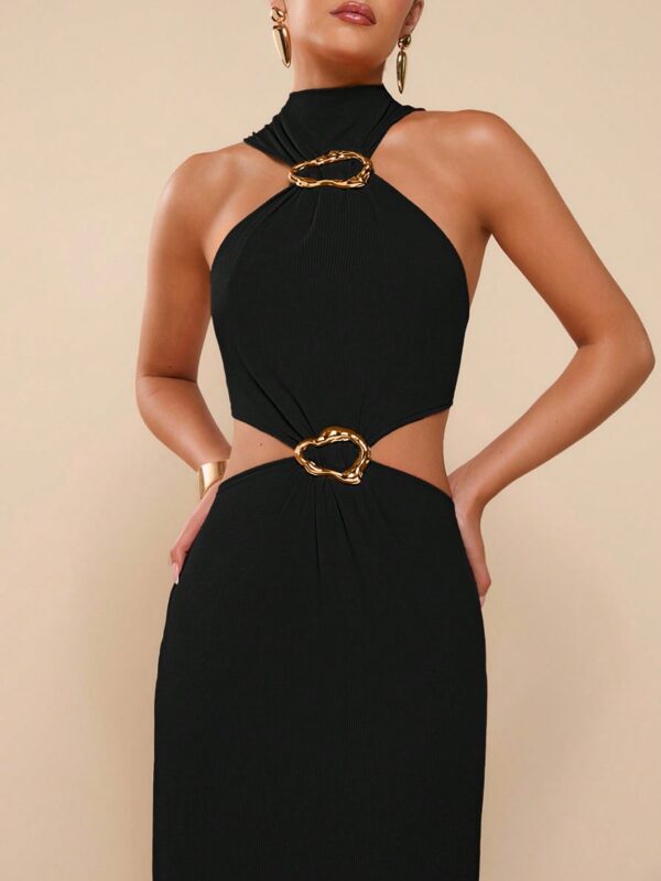 Cutout Sleeveless Dress