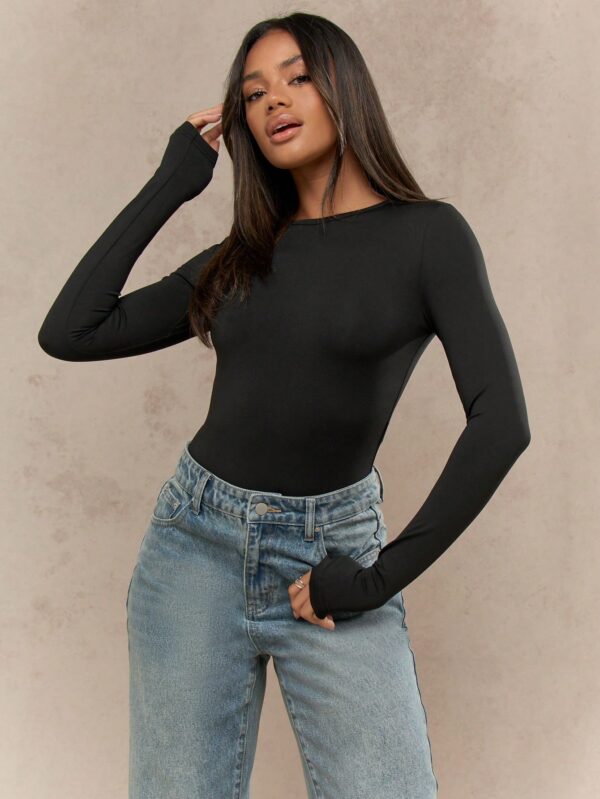 Long Sleeve Fitted Bodysuit