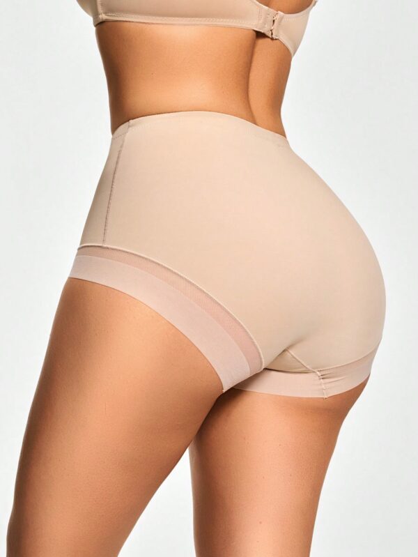 Mesh Splice Shapewear Shorts