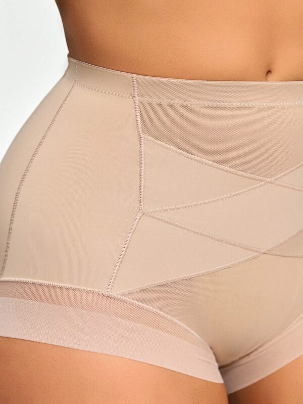 Mesh Splice Shapewear Shorts