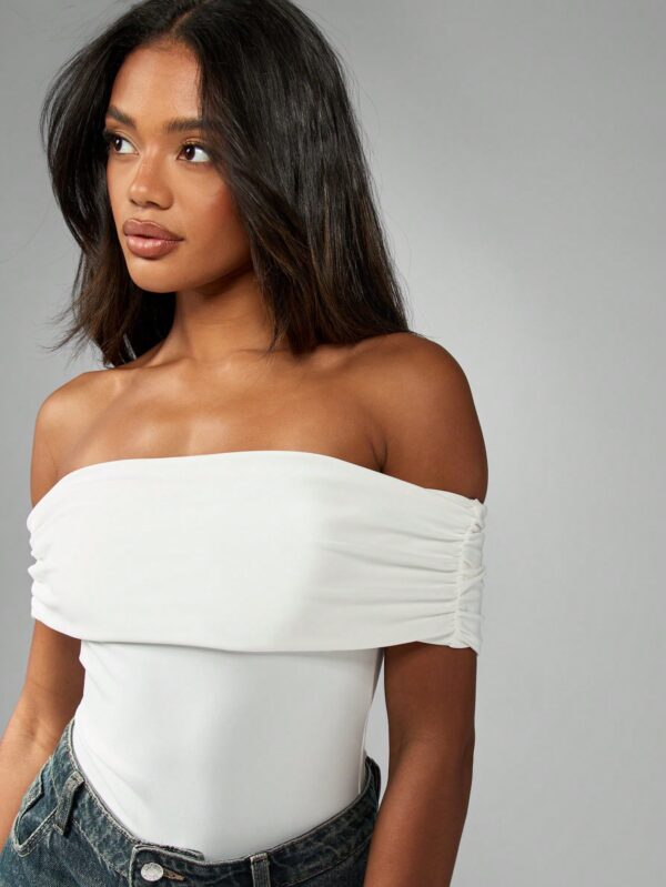 Off Shoulder Bardot Bodysuit
