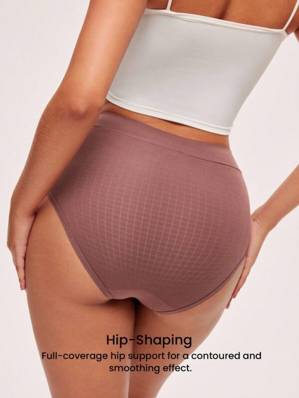 3-Pack Cotton High Waist Briefs Women Underwear Panties