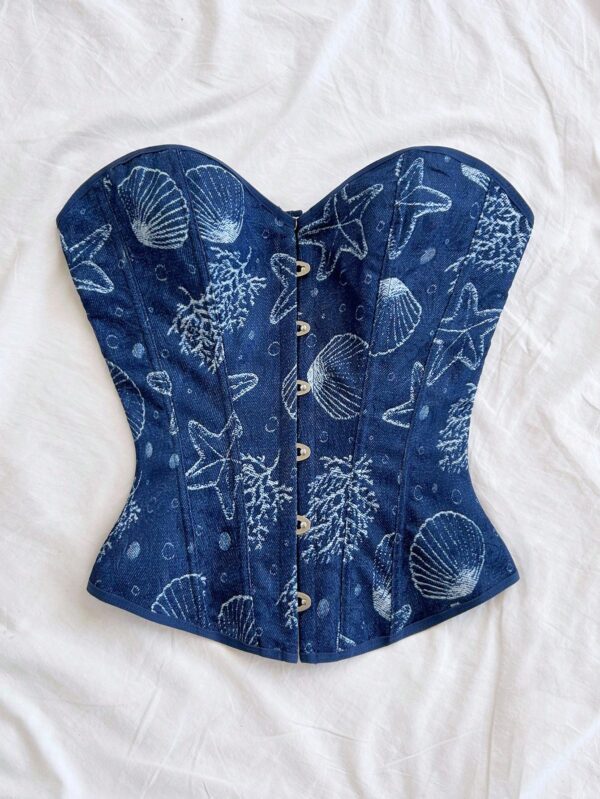 Floral Jacquard Print Bandeau Crop Top