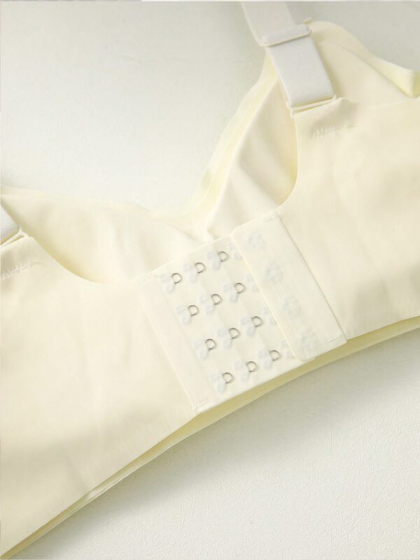 Seamless Backless Wireless Adjustable Strap Sports Bra