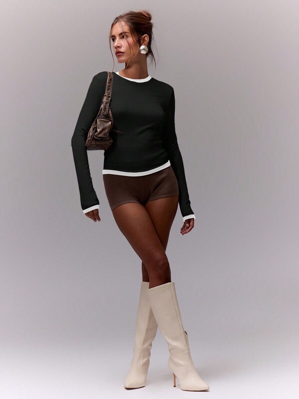 Fitted Long Sleeve Top