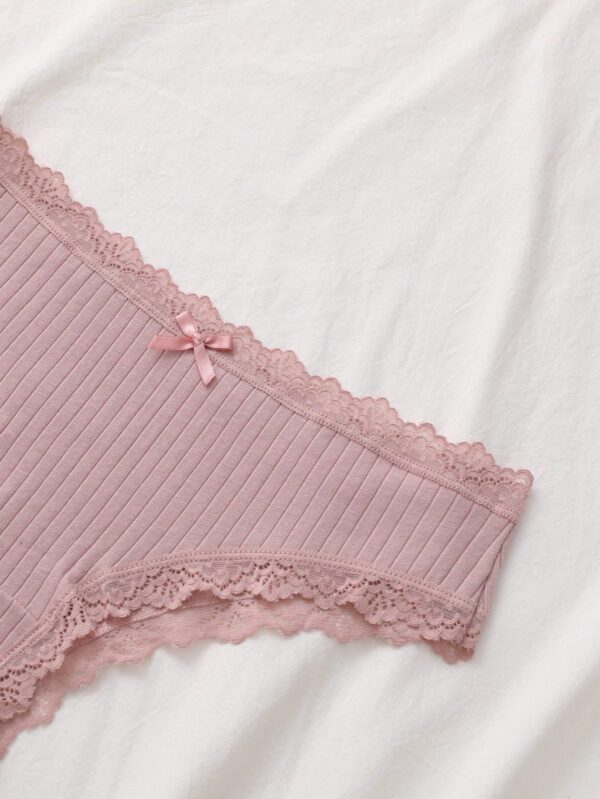 7pcs Comfortable Striped Cotton Panties