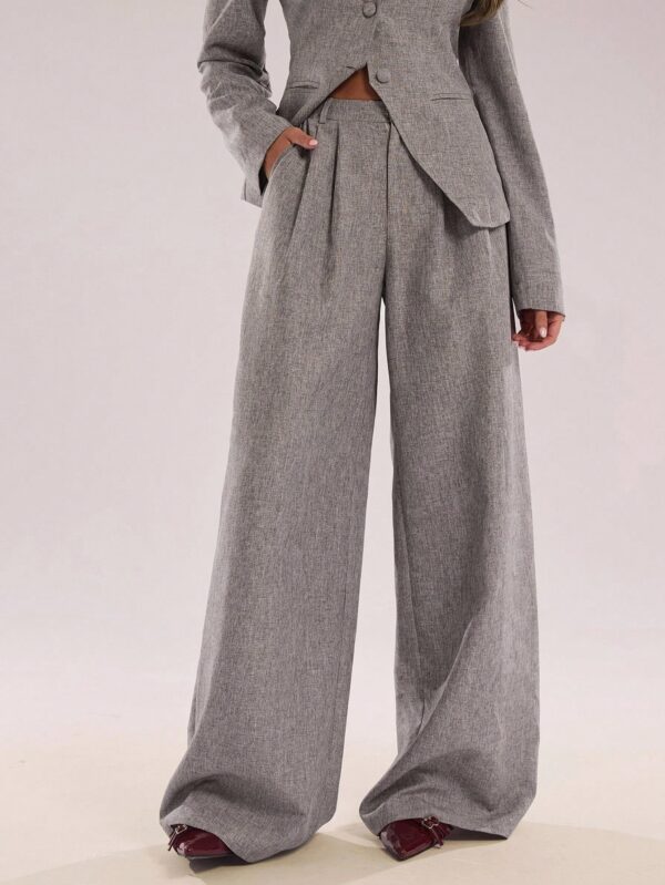 Elegant Commuter Casual Straight Leg Pants