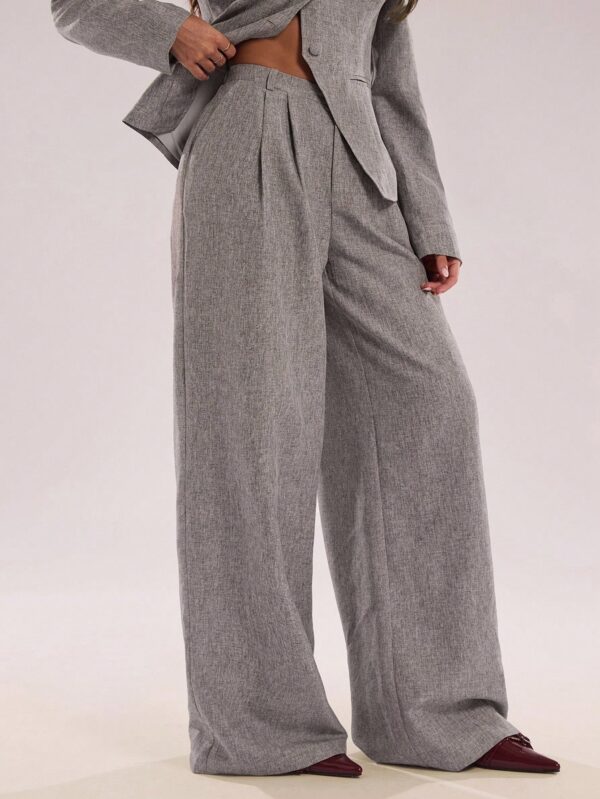 Elegant Commuter Casual Straight Leg Pants