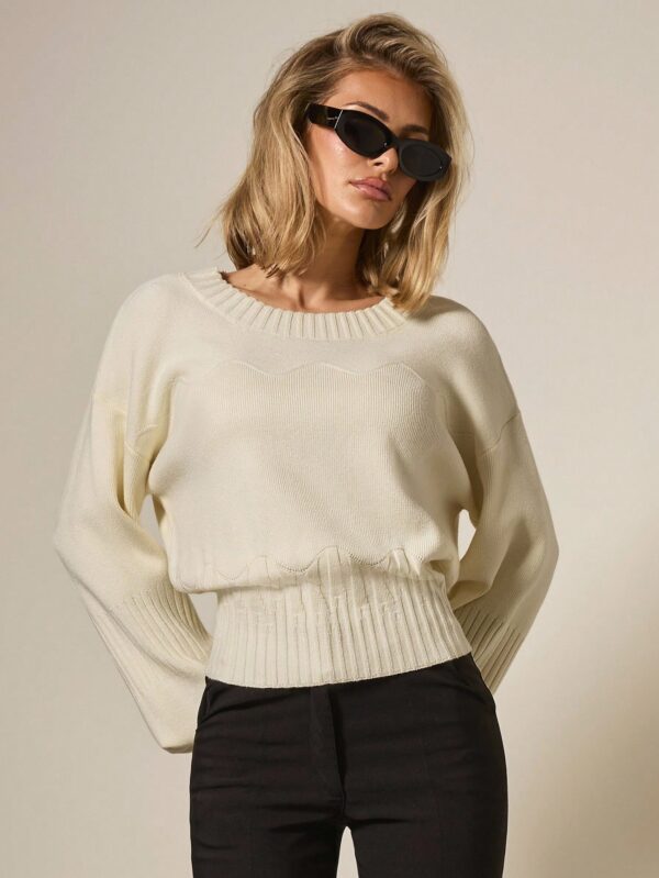 Round Neck Loose Fit Sweater
