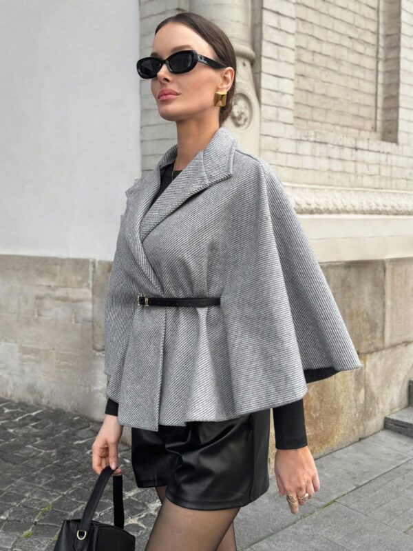 Wool Metal Buttons Coat