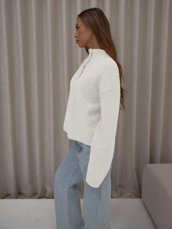 Knit Long Sleeve Cardigan