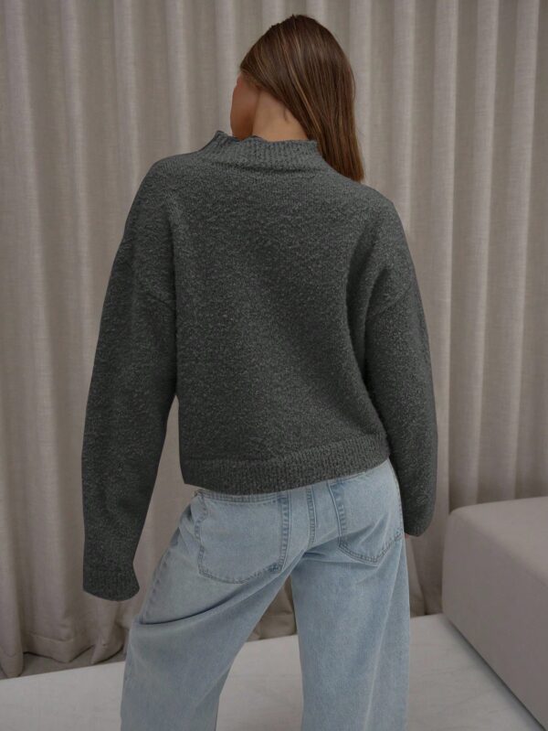 Knit Long Sleeve Cardigan