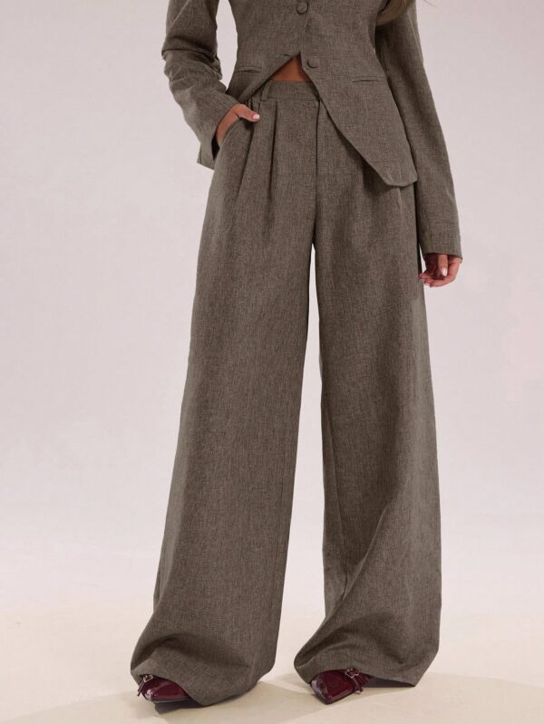 Elegant Commuter Casual Straight Leg Pants