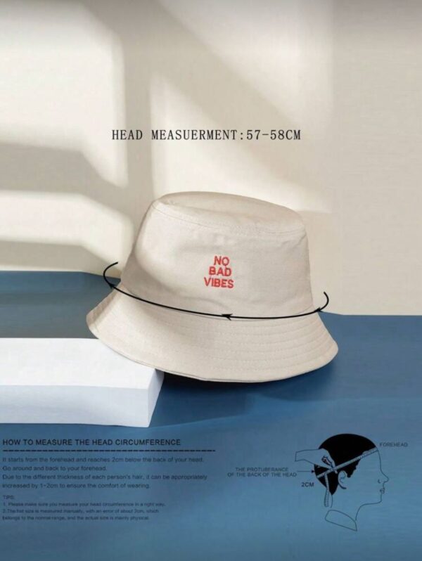 No Bad Vibes Bucket Hat