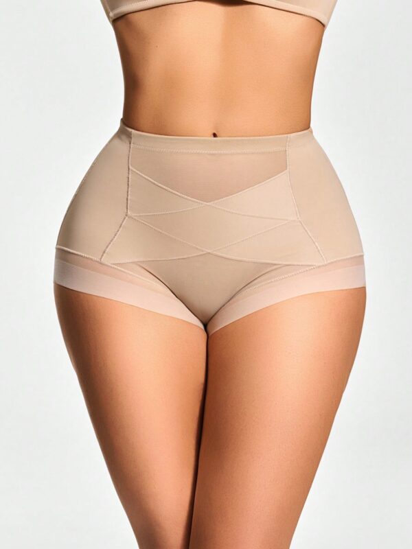 Mesh Splice Shapewear Shorts