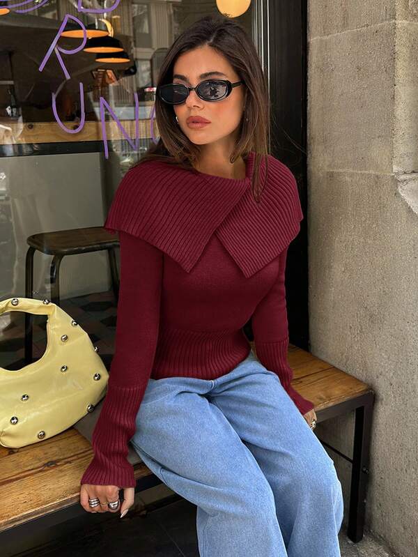 Long Sleeve Turtleneck  Sweater