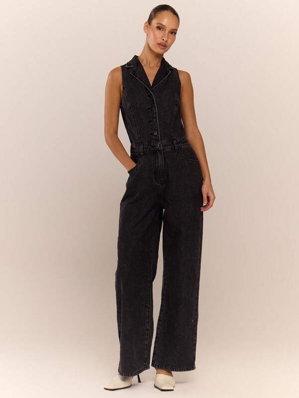Denim Overalls & Jumpsuits