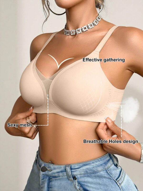 No Underwire Seamless Soft Support Bra