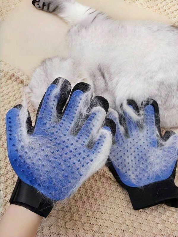 1pc Pet Grooming Gloves