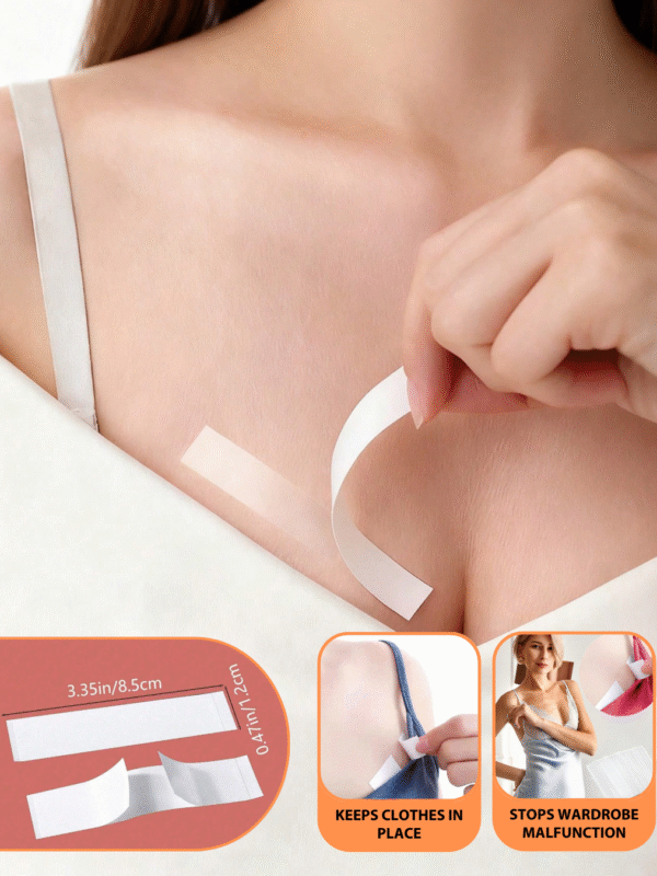 Invisible Double-Sided Body and Clothing Tape (36strips/Pack)