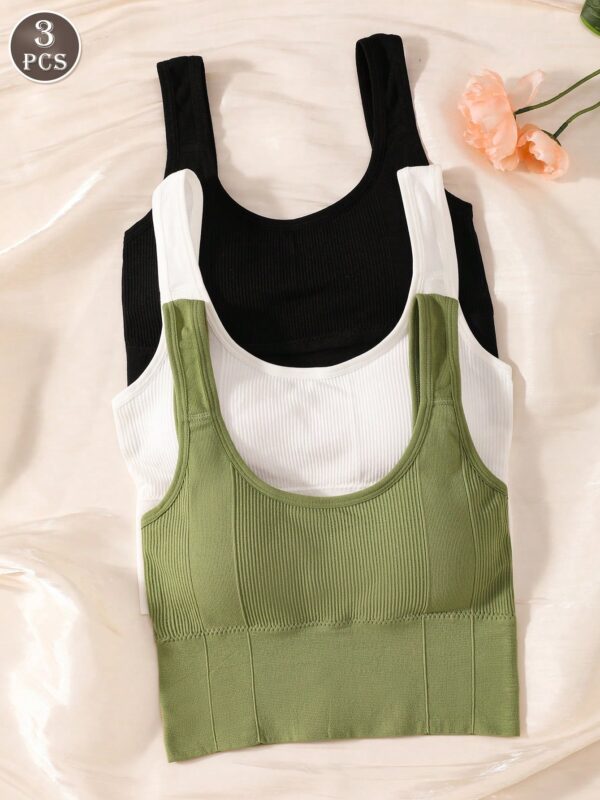 3pcs Breathable Wireless Bras