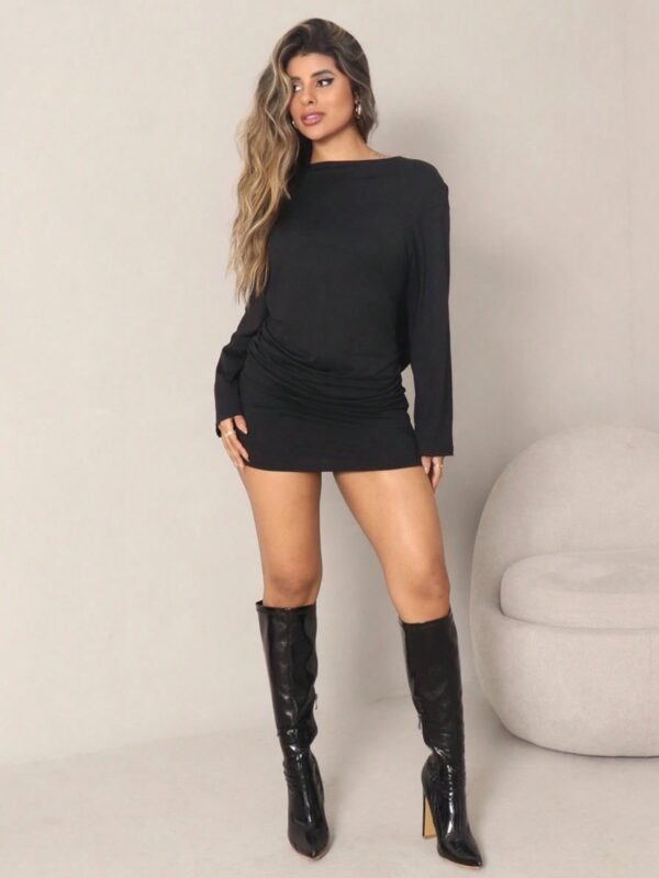 Long Sleeve Mini Dress