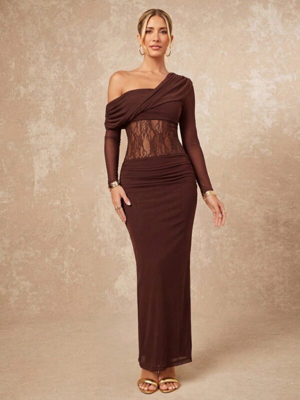 Sheer Lace Maxi dress