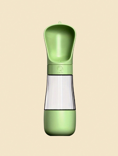 1pc Portable Pet Water Bottle With Bowl Dispenser
