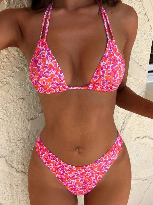 Tie-Up Bikini Set