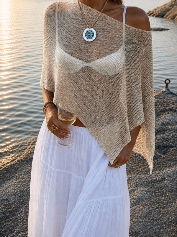 Loose Knit Beach Cover-Up
