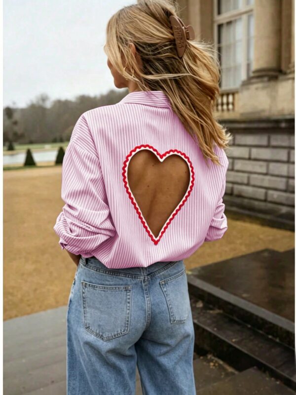 Heart Blouse Top