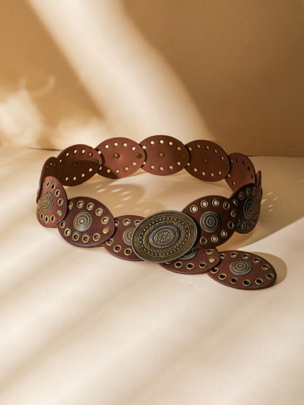 Rivet Decor Casual Belt